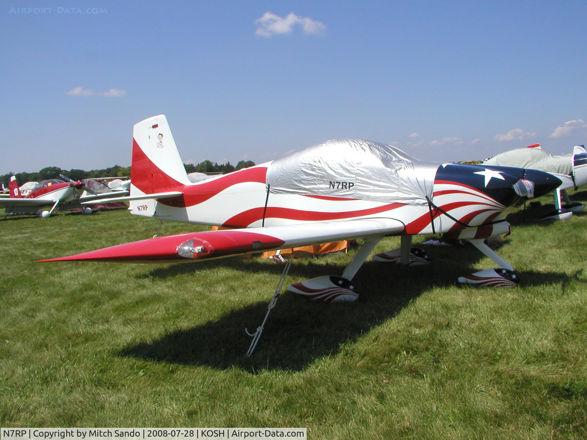 N7RP, 2004 Vans RV-7A C/N 70214, EAA AirVenture 2008.