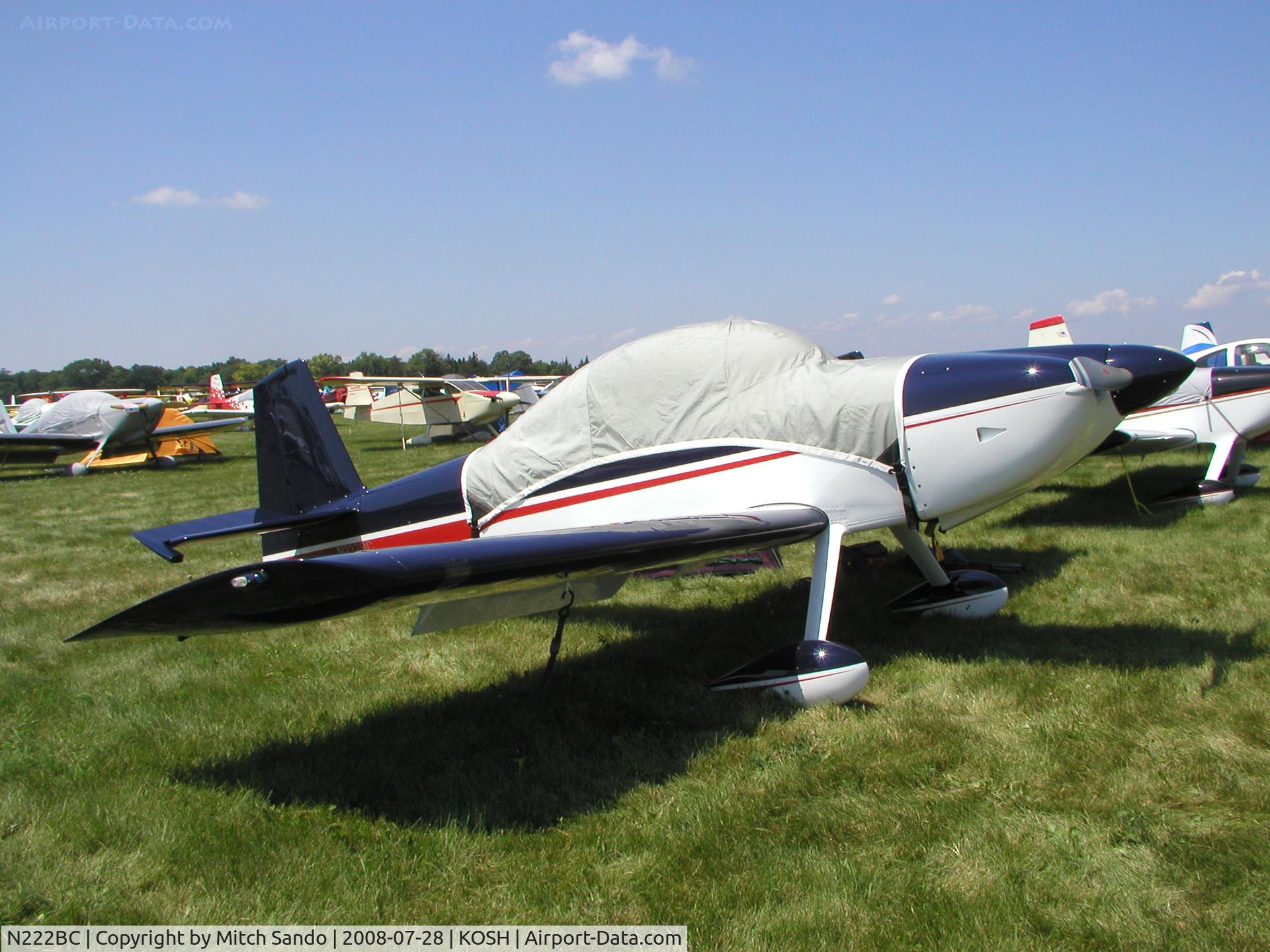 N222BC, 2003 Vans RV-8 C/N 80457, EAA AirVenture 2008.