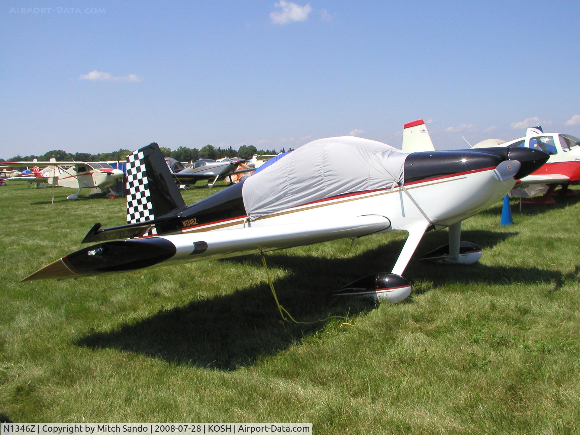 N1346Z, 2004 Vans RV-7 C/N 71029, EAA AirVenture 2008.