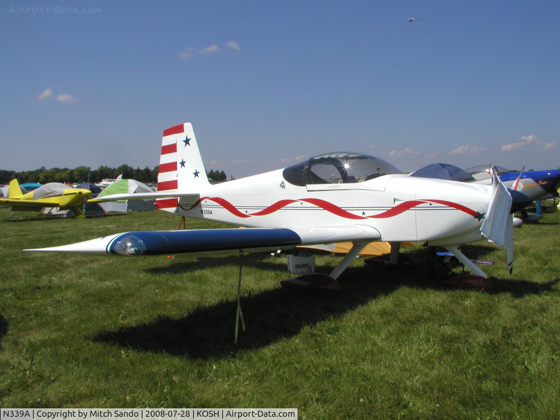 N339A, 2005 Vans RV-9A C/N 90493, EAA AirVenture 2008.