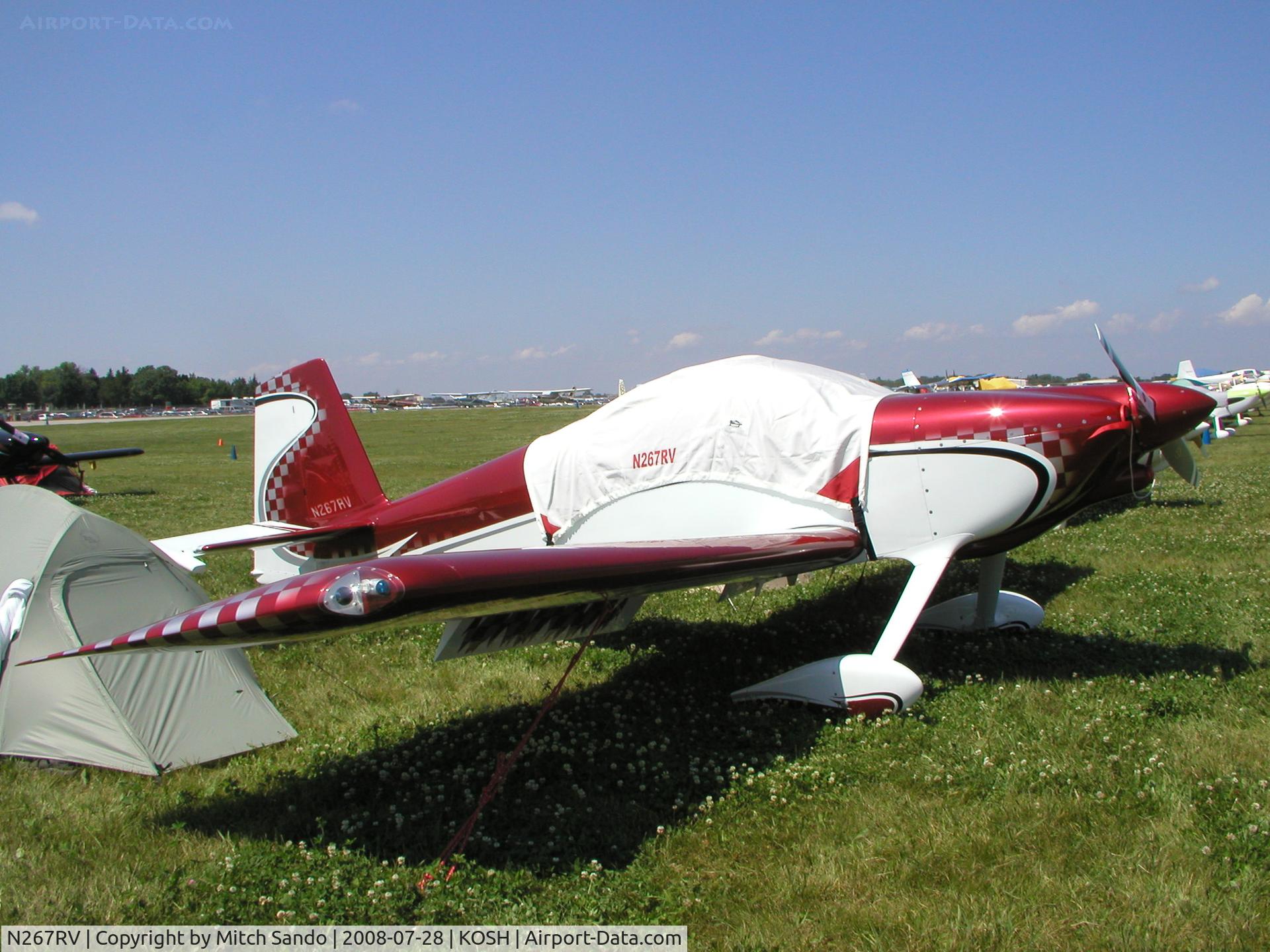 N267RV, 2005 Vans RV-7 C/N 70892, EAA AirVenture 2008.