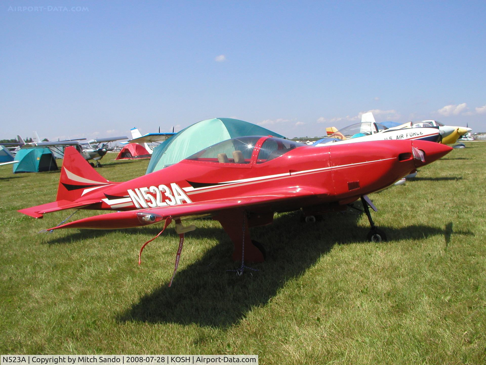 N523A, Osprey GP-4 C/N 001, EAA AirVenture 2008.