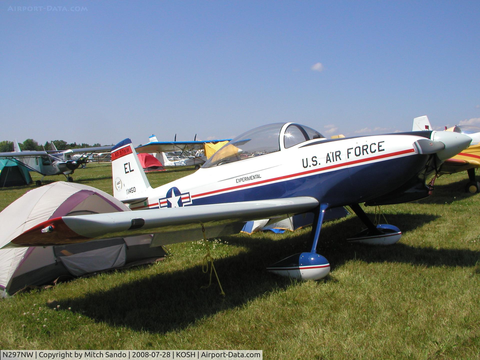 N297NW, 2003 Vans RV-8 C/N 81450, EAA AirVenture 2008.