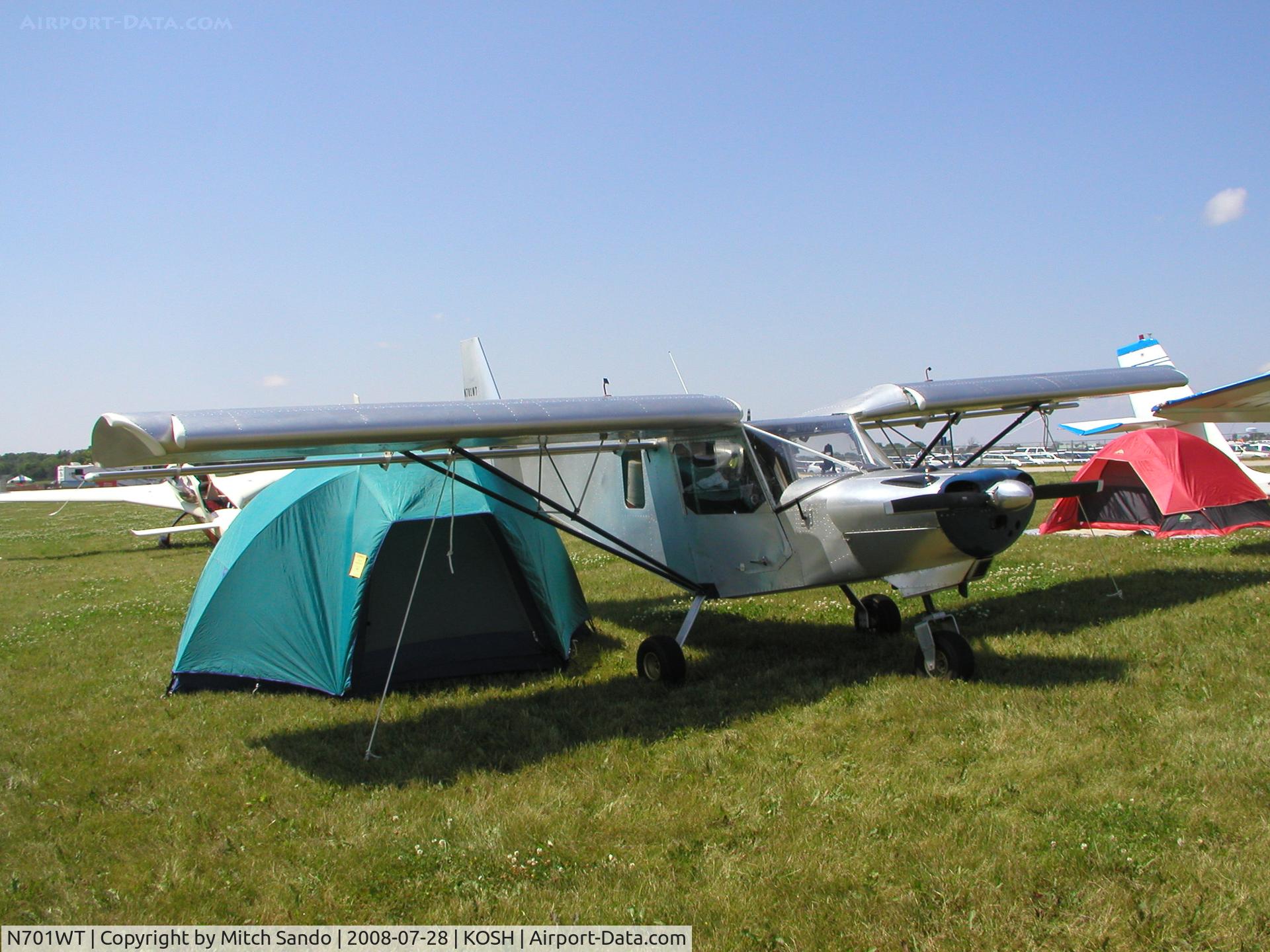 N701WT, 2003 Larson G/larson A STOL CH 701 C/N 74548, EAA AirVenture 2008.