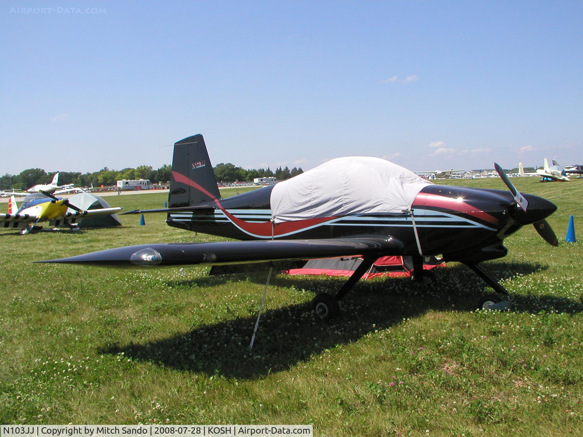 N103JJ, 2003 Vans RV-7A C/N 71610, EAA AirVenture 2008.
