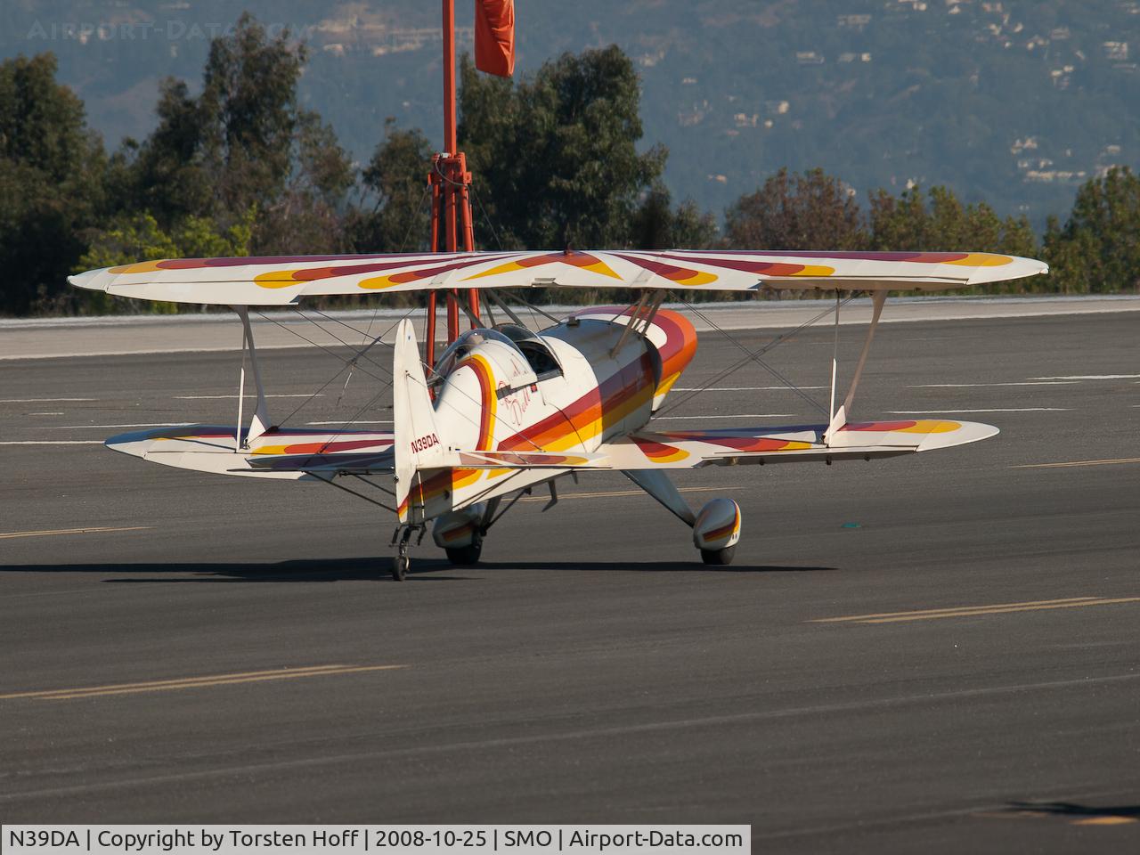 N39DA, 1978 Stolp SA-750 Acroduster Too C/N 1978DA, N39DA taxiing