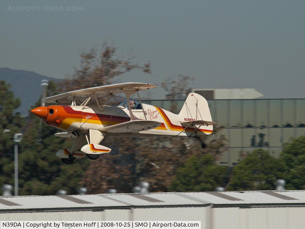 N39DA, 1978 Stolp SA-750 Acroduster Too C/N 1978DA, N39DA arriving on RWY 21