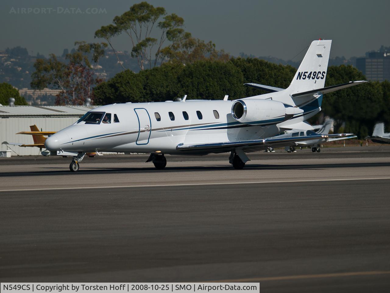 N549CS, 2005 Cessna 560XLS Citation Excel C/N 560-5546, N549CS departing from RWY 21