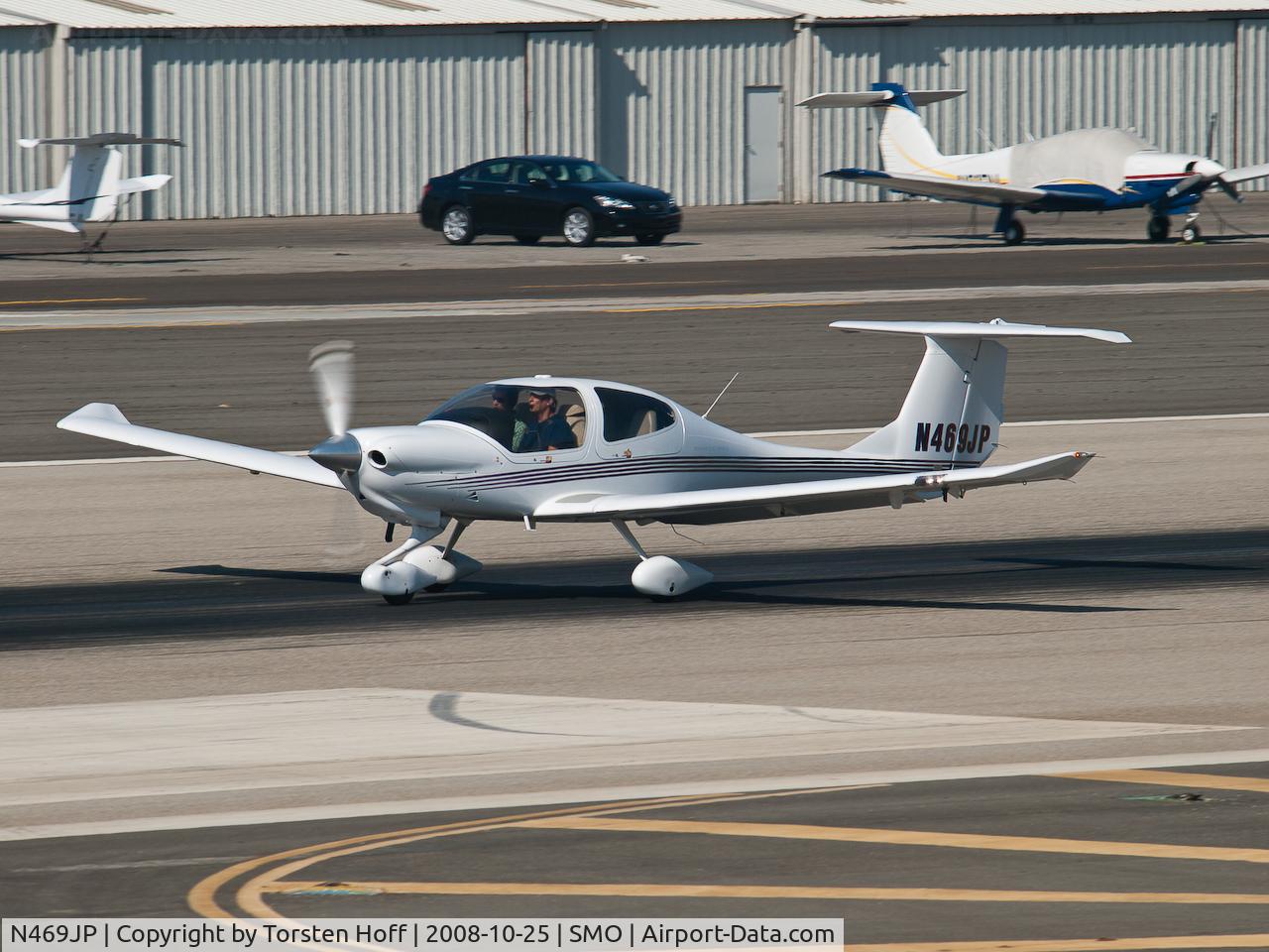 N469JP, Diamond DA-40 Diamond Star C/N 40.469, N469JP departing from RWY 21