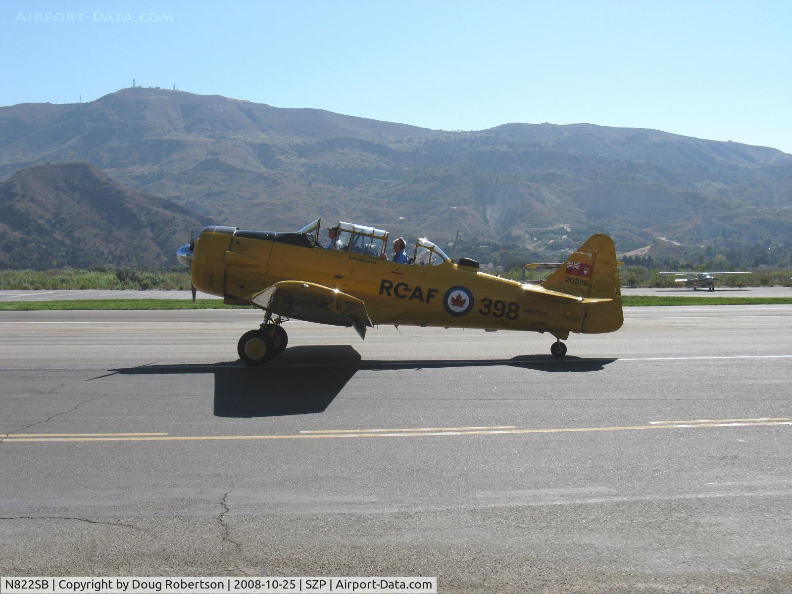N822SB, 1952 Canadian Car & Foundry Harvard MK IV C/N CCF4-189, 1952 Canadian Car & Foundry HARVARD Mk. IV 