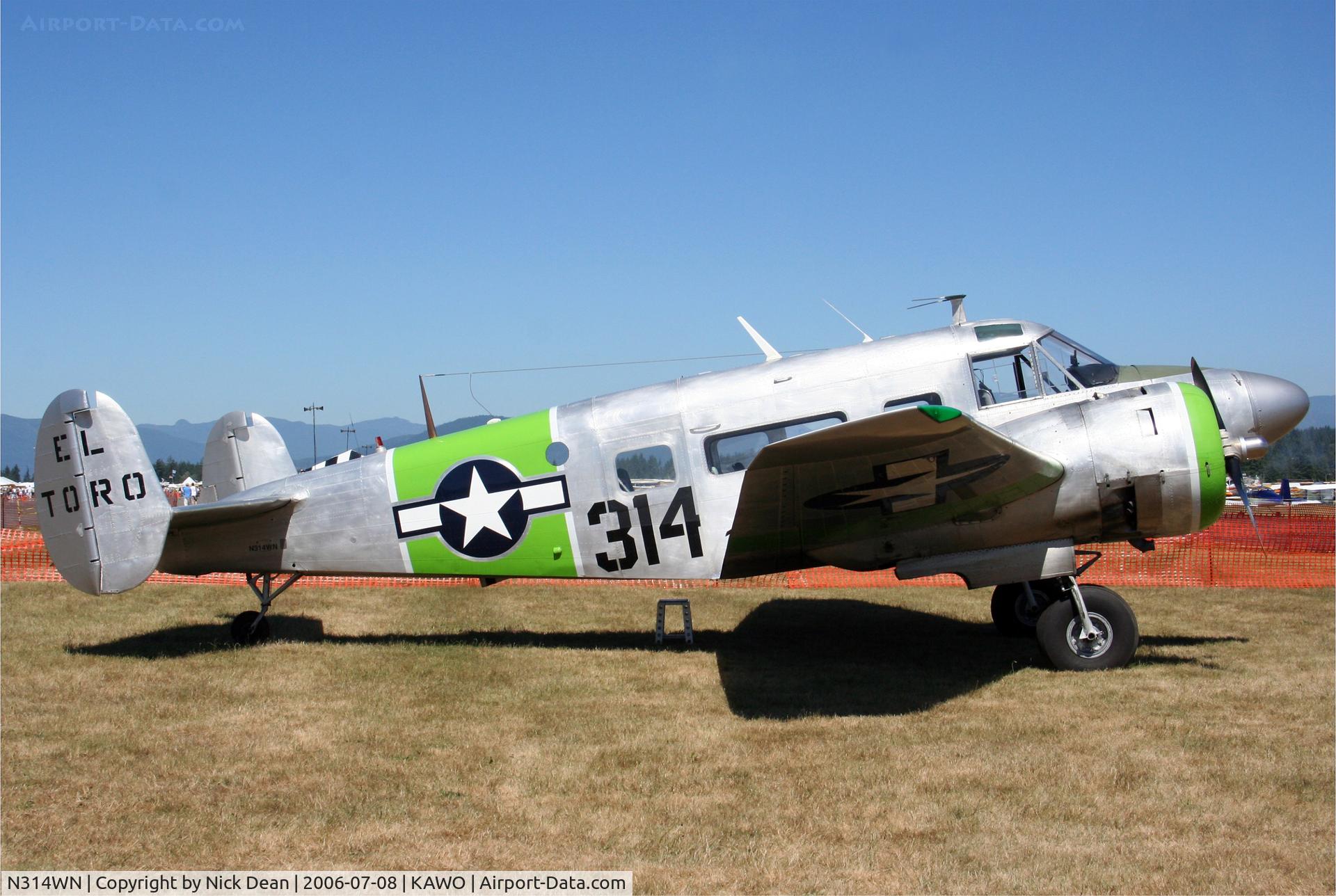 N314WN, 1952 Beech C-45H Expeditor C/N AF-566, /