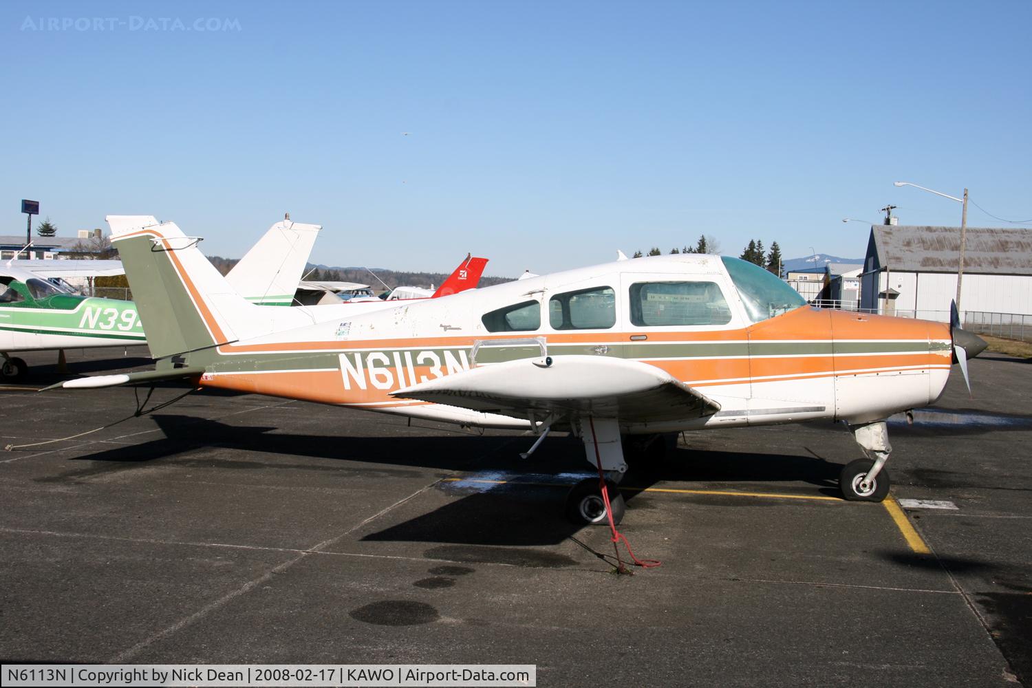 N6113N, 1969 Beech B23 Musketeer C/N M-1199, /