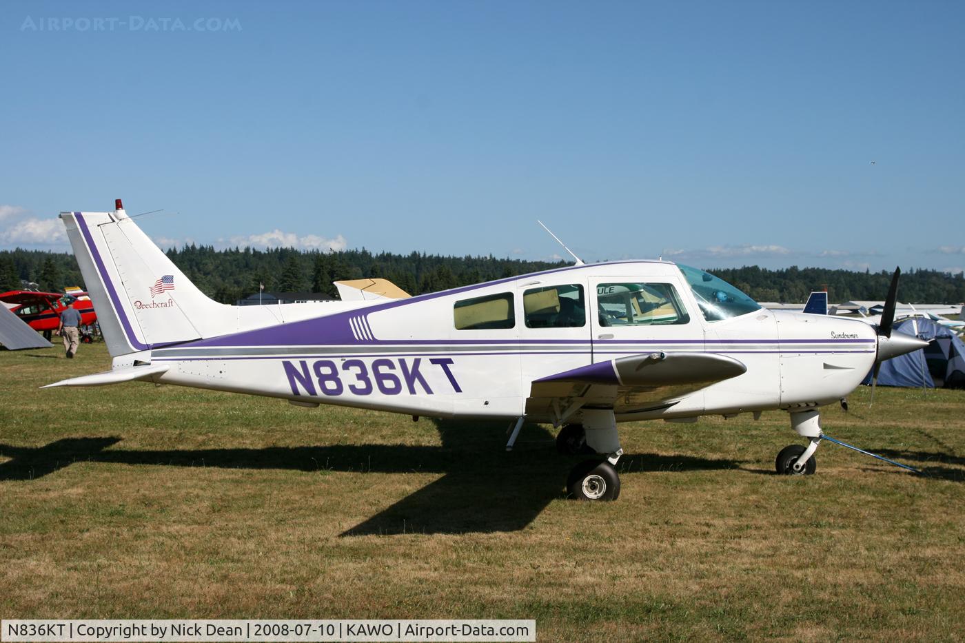 N836KT, 1978 Beech C23 Sundowner 180 C/N M-2047, /