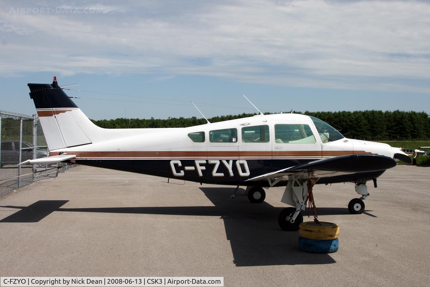 C-FZYO, 1970 Beech A24R C/N MC 68, /