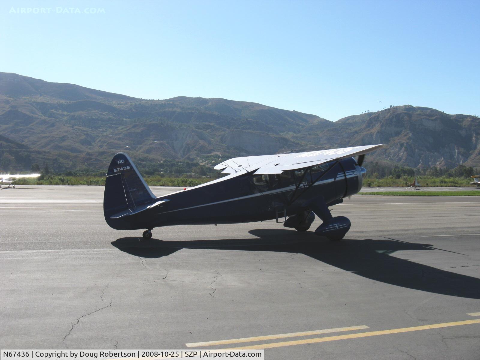 N67436, 1943 Howard Aircraft DGA-15P C/N 1743, 1943 Howard DGA-15P, P&W R-985 Wasp Jr. 450 Hp, taxi