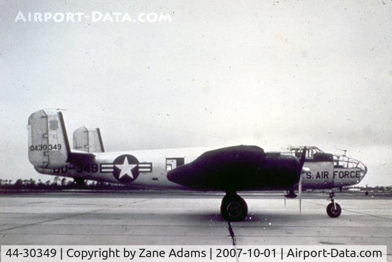 44-30349, 1944 North American B-25J Mitchell Mitchell C/N 108-33624, At Lowrey AFB