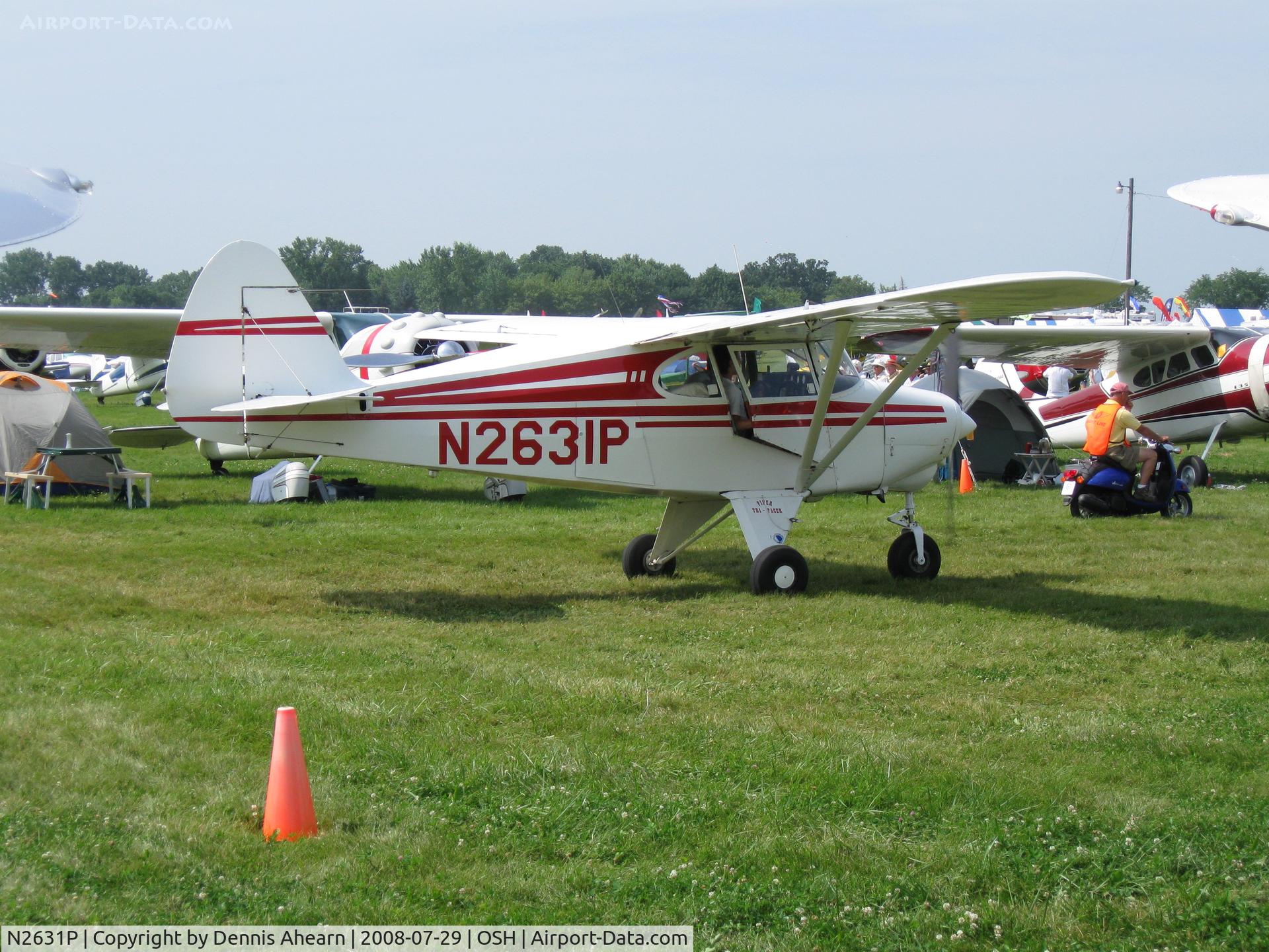 N2631P, 1955 Piper PA-22-150 Tri-Pacer C/N 22-2968, OSH 2008