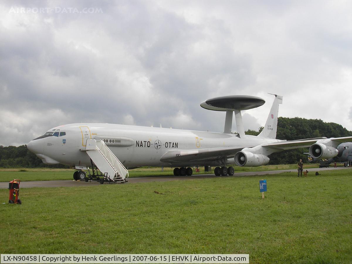 LX-N90458, Boeing E-3A Sentry C/N 22853, Dutch AF Openday, Volkel AFB , 2007