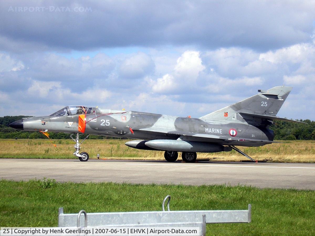 25, Dassault Super Etendard C/N 25, Dutch AF Openday, Volkel AFB , 2007  French Navy