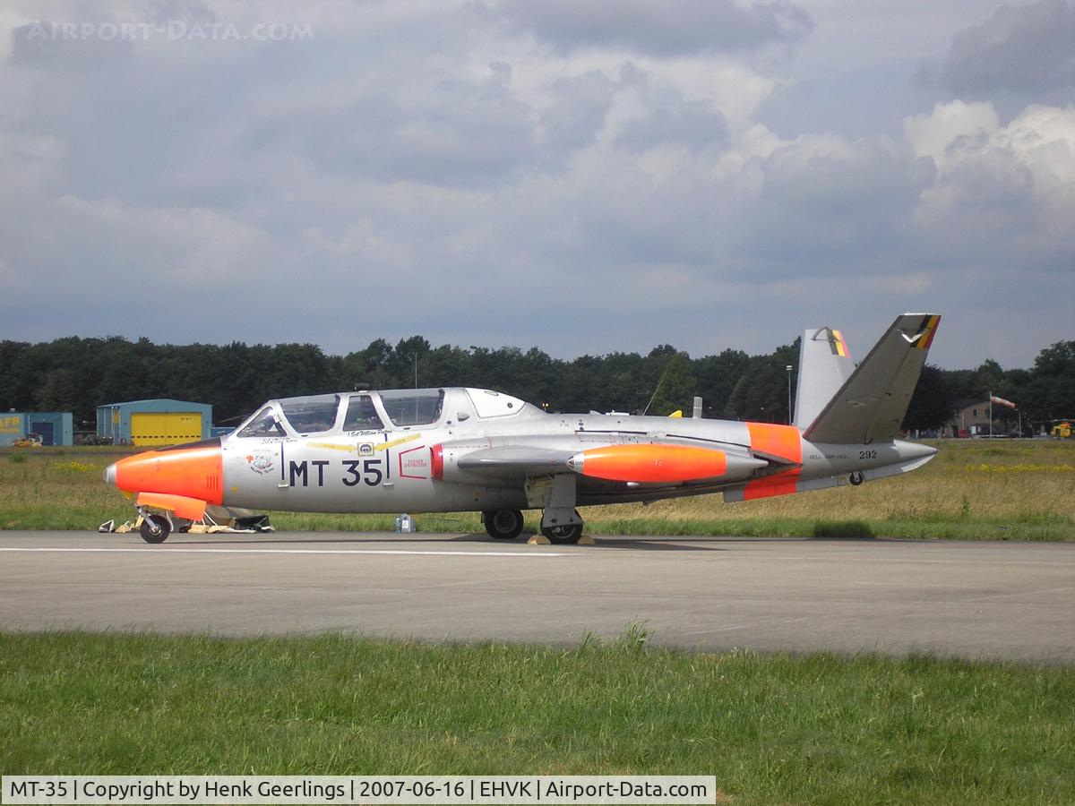 MT-35, Fouga CM-170R Magister C/N 292, Dutch AF Openday, Volkel AFB , 2007
