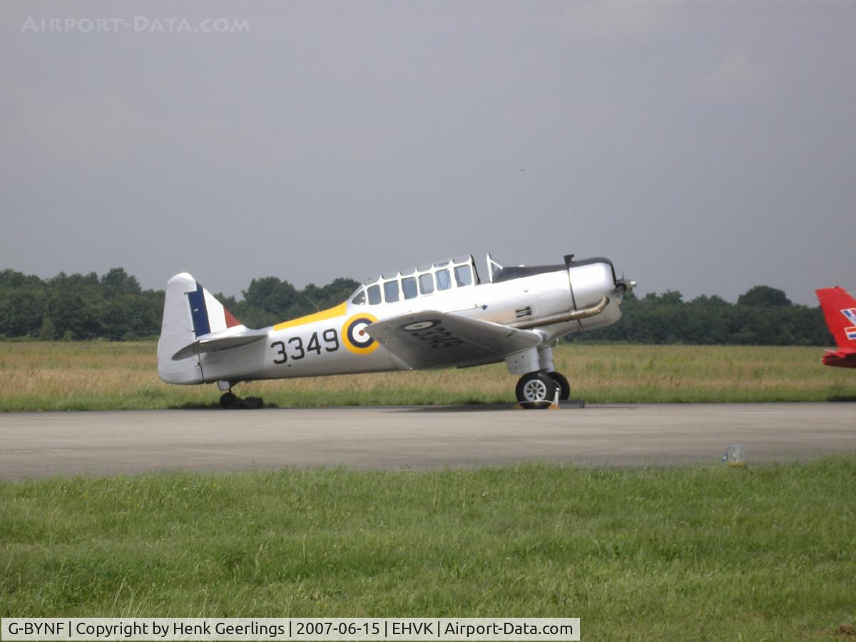 G-BYNF, 1939 North American NA-64 Yale C/N 64-2171, Dutch AF Openday, Volkel AFB , 2007