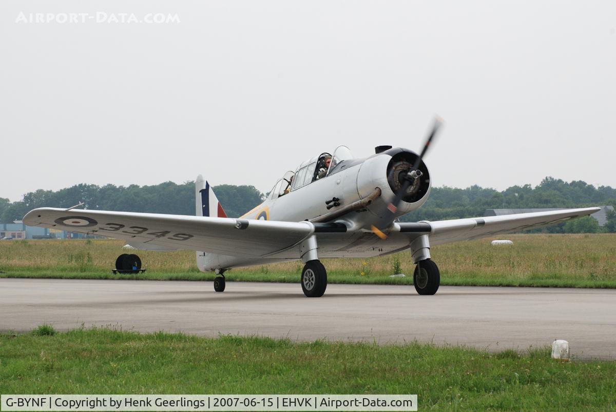 G-BYNF, 1939 North American NA-64 Yale C/N 64-2171, Dutch AF Openday, Volkel AFB , 2007