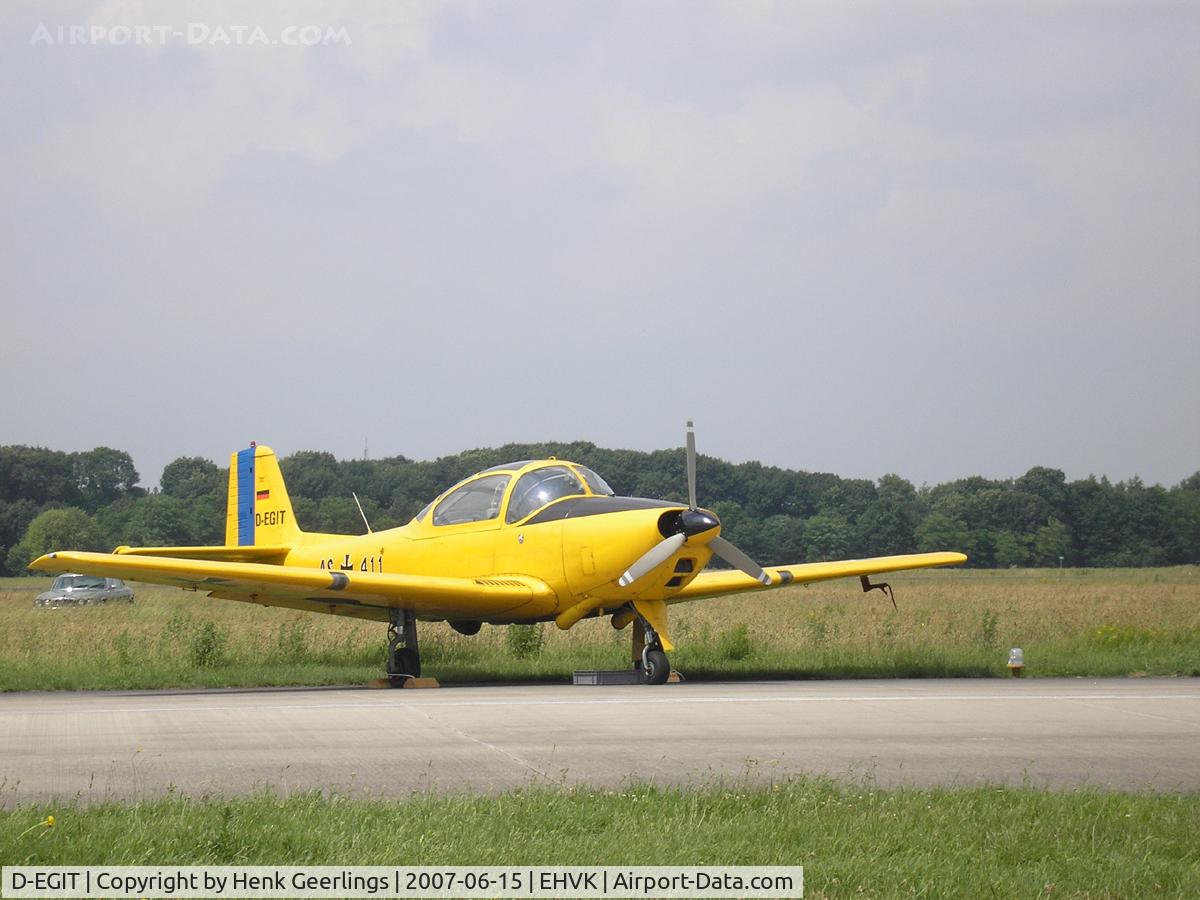 D-EGIT, 1957 Piaggio P-149D C/N 260, Dutch AF Openday, Volkel AFB , 2007   cs German AF