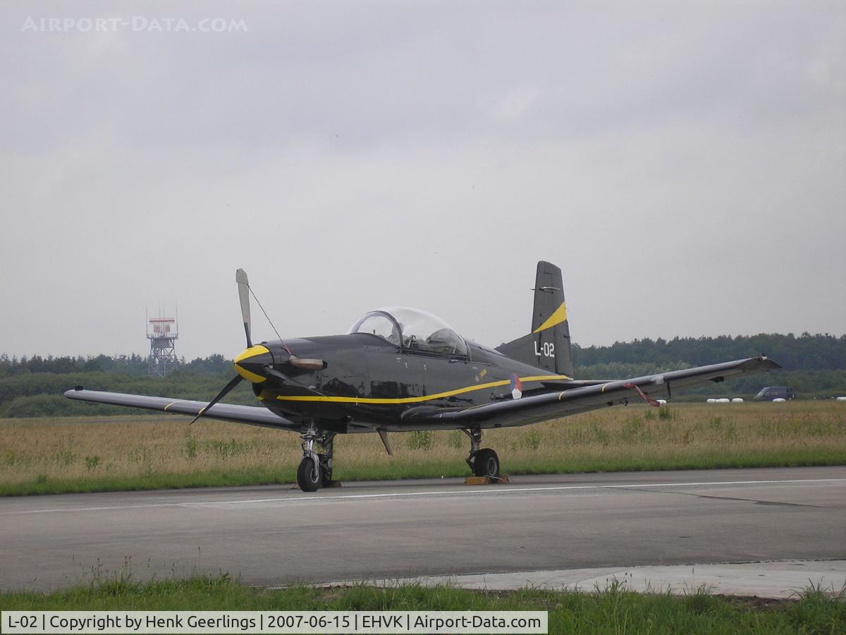 L-02, Pilatus PC-7 Turbo Trainer C/N 539, Dutch AF Openday, Volkel AFB , 2007  Dutch AF