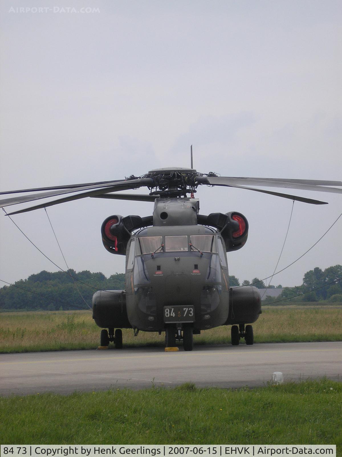 84 73, Sikorsky (VFW-Fokker) CH-53G C/N V65-071, Dutch AF Openday, Volkel AFB , 2007