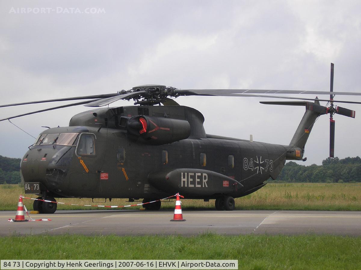 84 73, Sikorsky (VFW-Fokker) CH-53G C/N V65-071, Dutch AF Openday, Volkel AFB , 2007   German Army