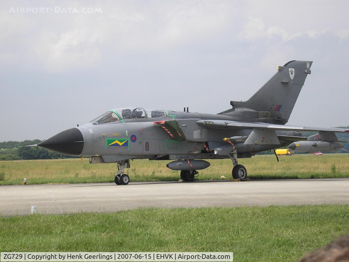 ZG729, 1990 Panavia Tornado GR.4 C/N 836/BS185/3405, Dutch AF Openday, Volkel AFB , 2007