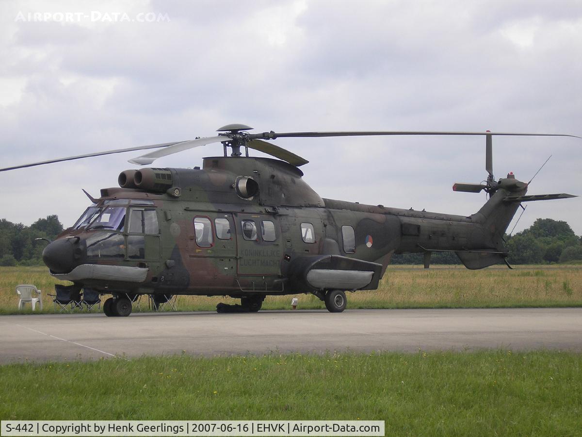S-442, Eurocopter AS-532U2 Cougar C/N 2442, Dutch AF Openday, Volkel AFB , 2007  Dutch AF
