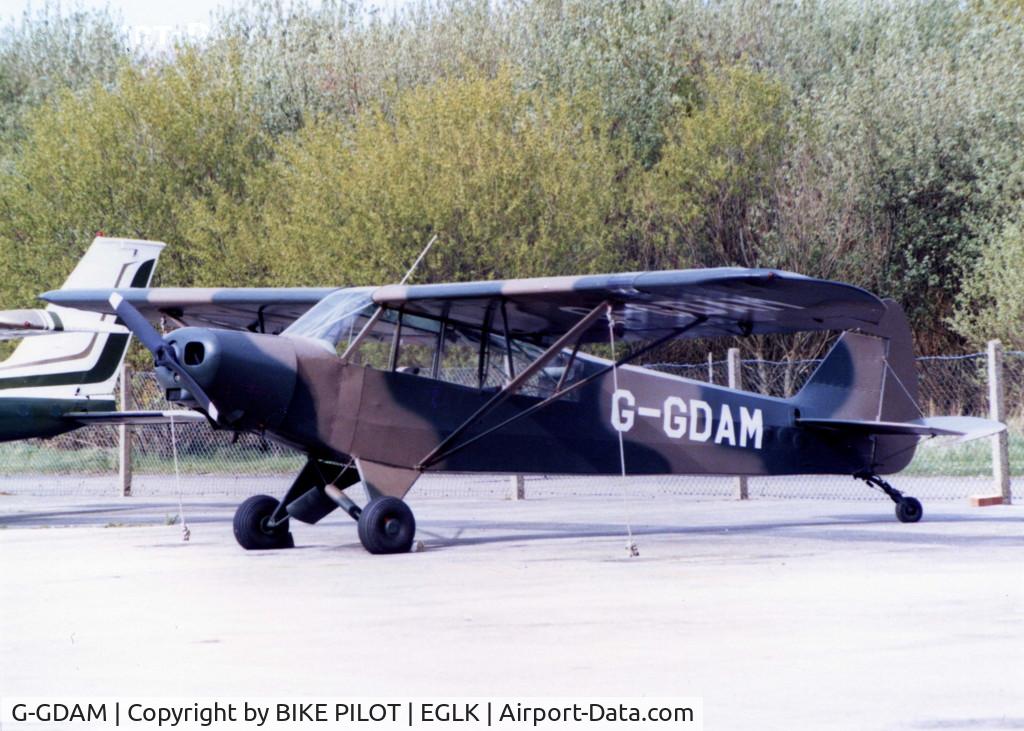 G-GDAM, 1954 Piper L-21B Super Cub (PA-18-135) C/N 18-3535, PROBABLE TAKEN EARLY 90'S