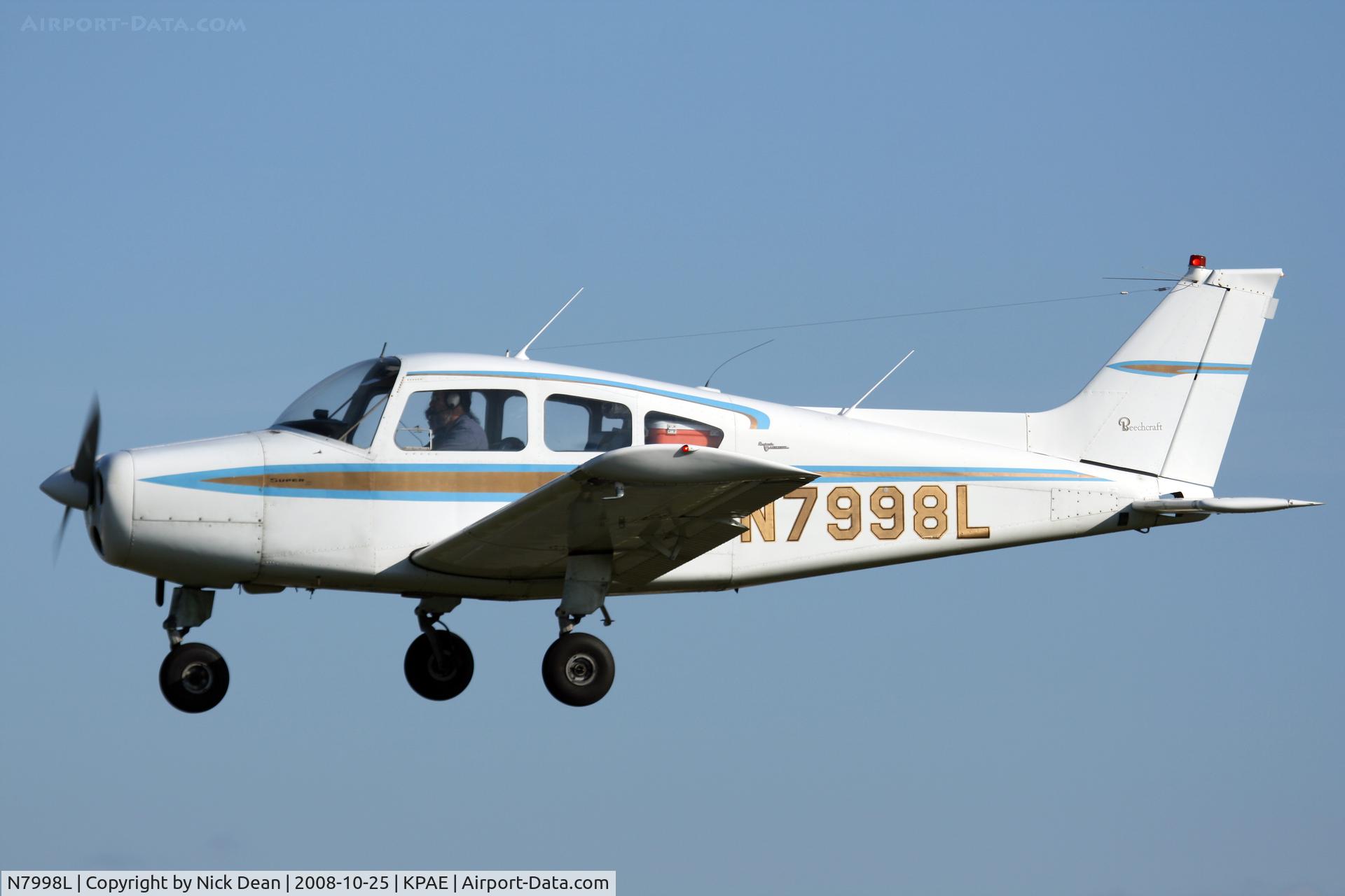 N7998L, 1966 Beech A23-24 Musketeer Super III C/N MA-161, /