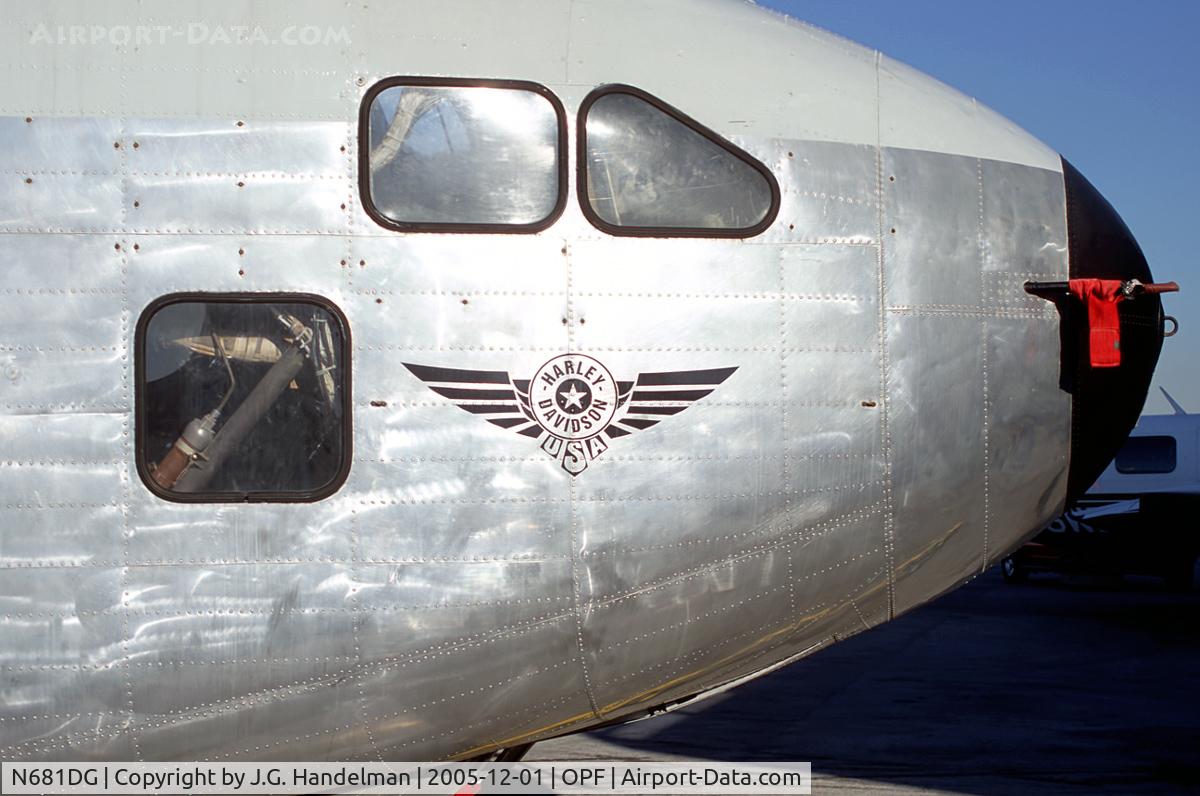 N681DG, 1954 Fairchild C-123K (C-123B Provider) C/N 20130, Nose shot of 54-0681