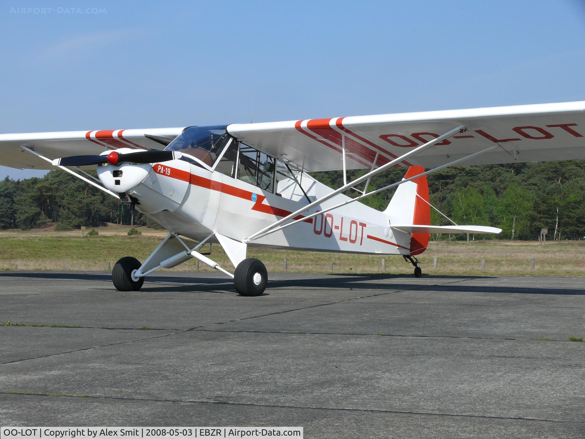 OO-LOT, 1953 Piper L-18C Super Cub (PA-18-95) C/N 18-3218, Piper Pa18-95 Super Cub