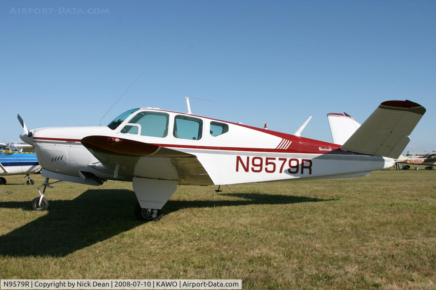 N9579R, 1959 Beech M35 Bonanza C/N D-6176, /