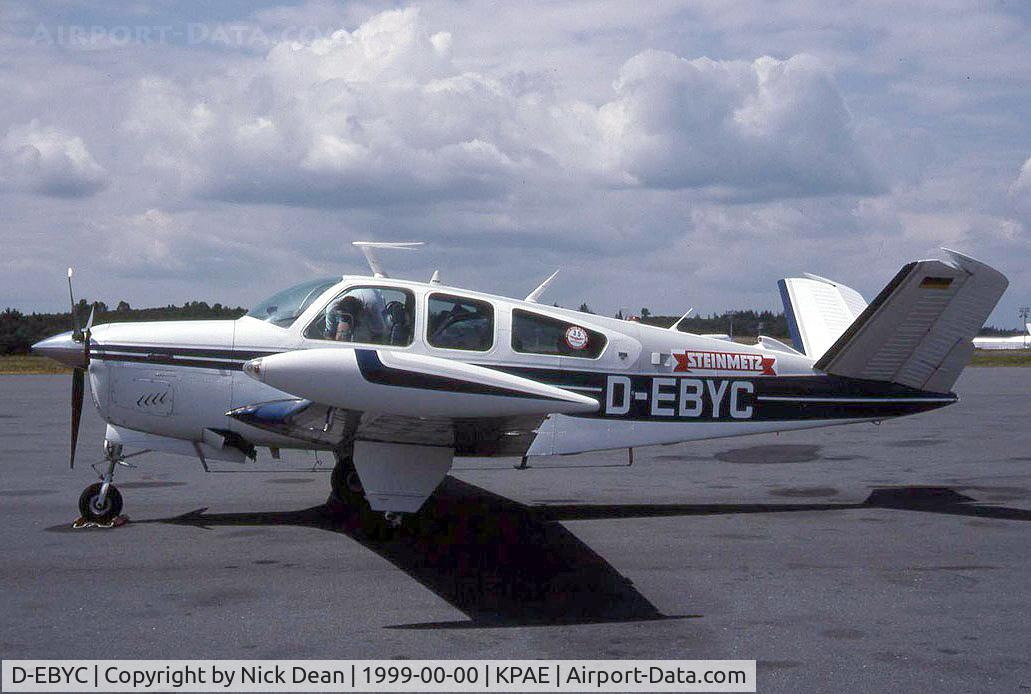 D-EBYC, Beechcraft V35B Bonanza C/N D-10033, A long way from home!