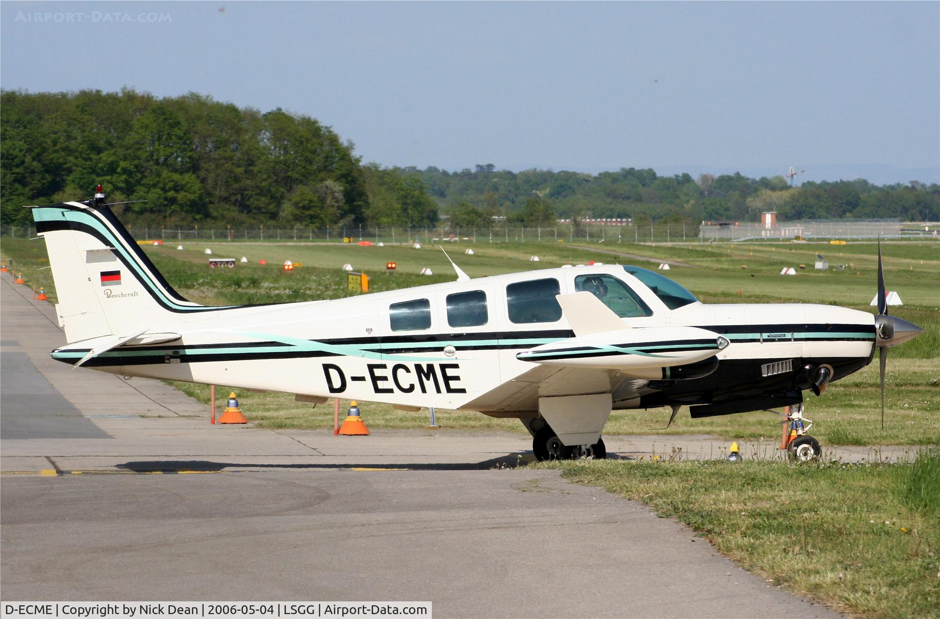 D-ECME, Beech A36 Bonanza 36 C/N E-2355, Turbine modified