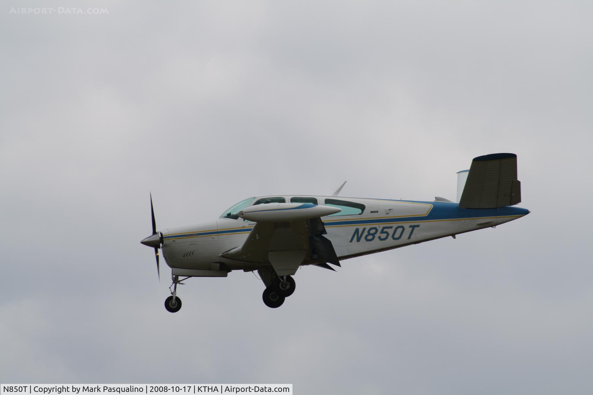 N850T, Beech V35B Bonanza C/N D-9367, Beech V35B