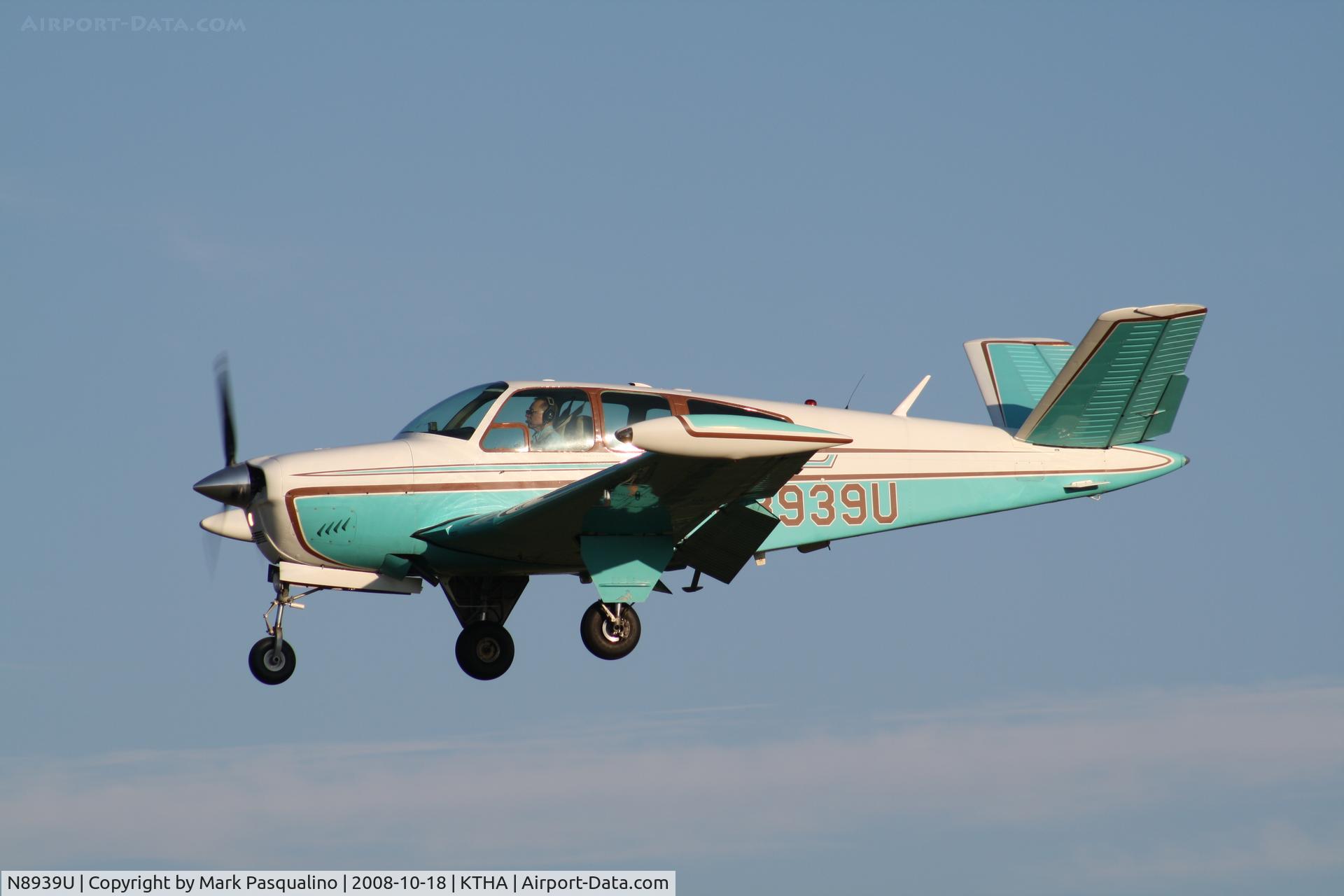 N8939U, 1965 Beech S35 Bonanza C/N D-7924, Beech S35
