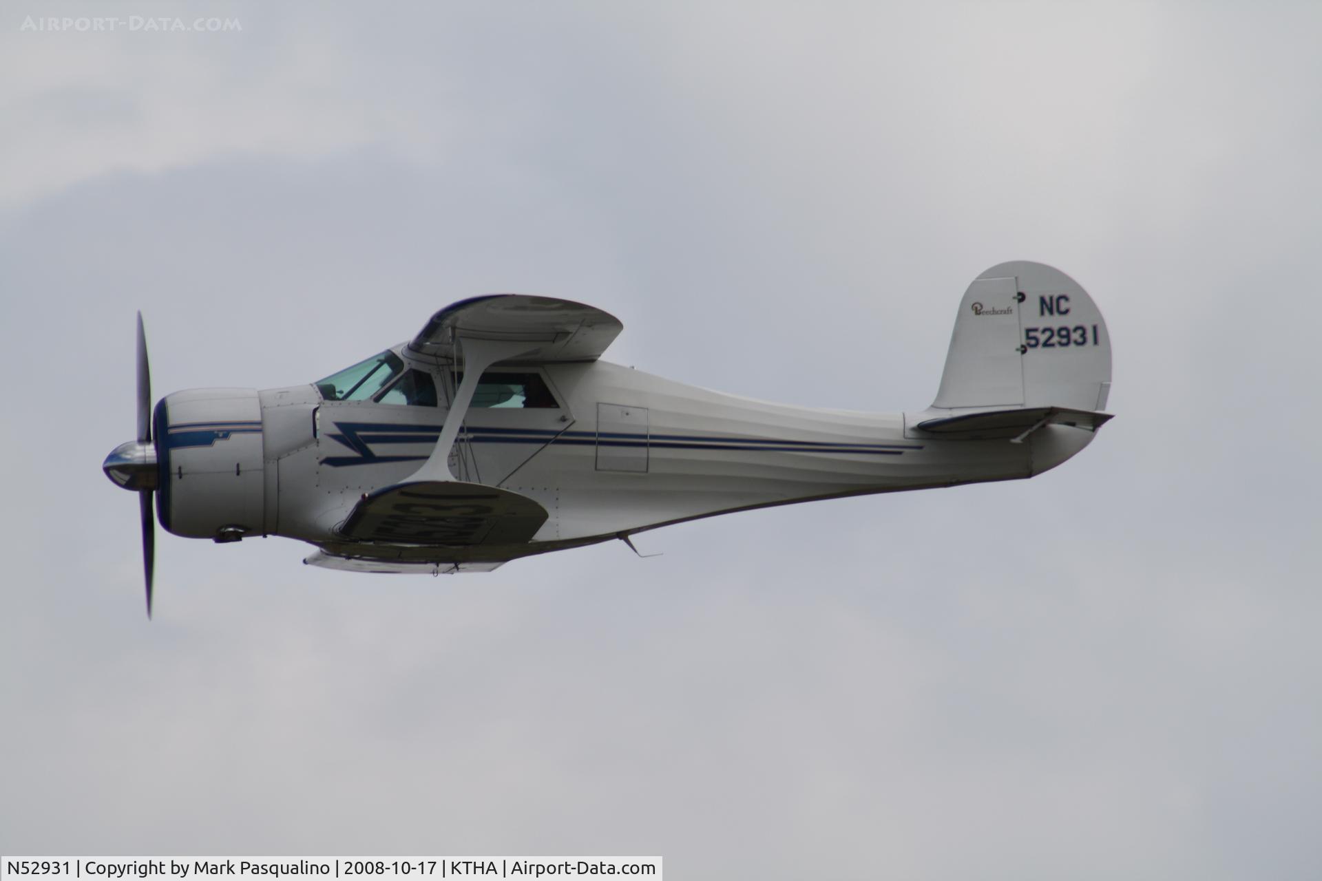 N52931, 1943 Beech D17S Staggerwing C/N 4833, Beech D17S