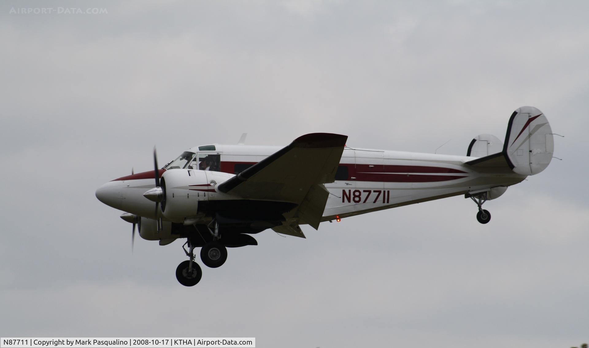 N87711, 1963 Beech H-18 C/N BA-650, Beech H18