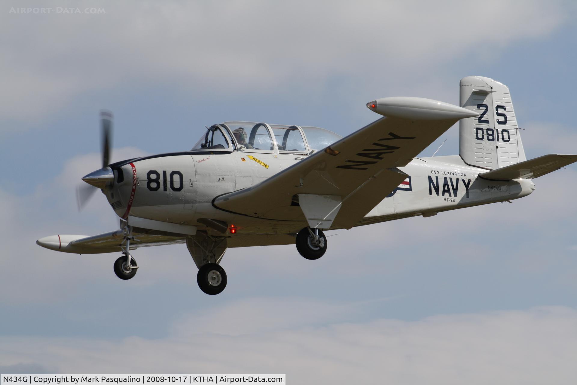 N434G, Beech A45 C/N G-810, Beech T-34A