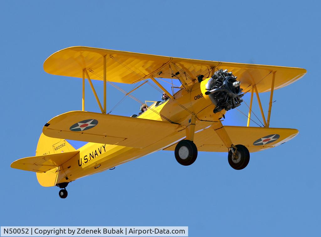 N50052, 1941 Boeing A75N1(PT17) C/N 75-1082, Casa Grande