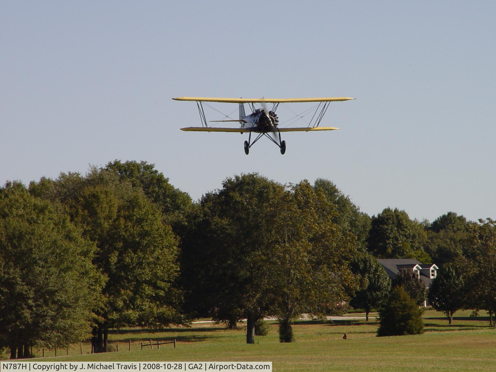 N787H, 1930 Stearman 6L Cloudboy C/N 6002, Stearman at Peachstate. Rare, only one in flying condition.
