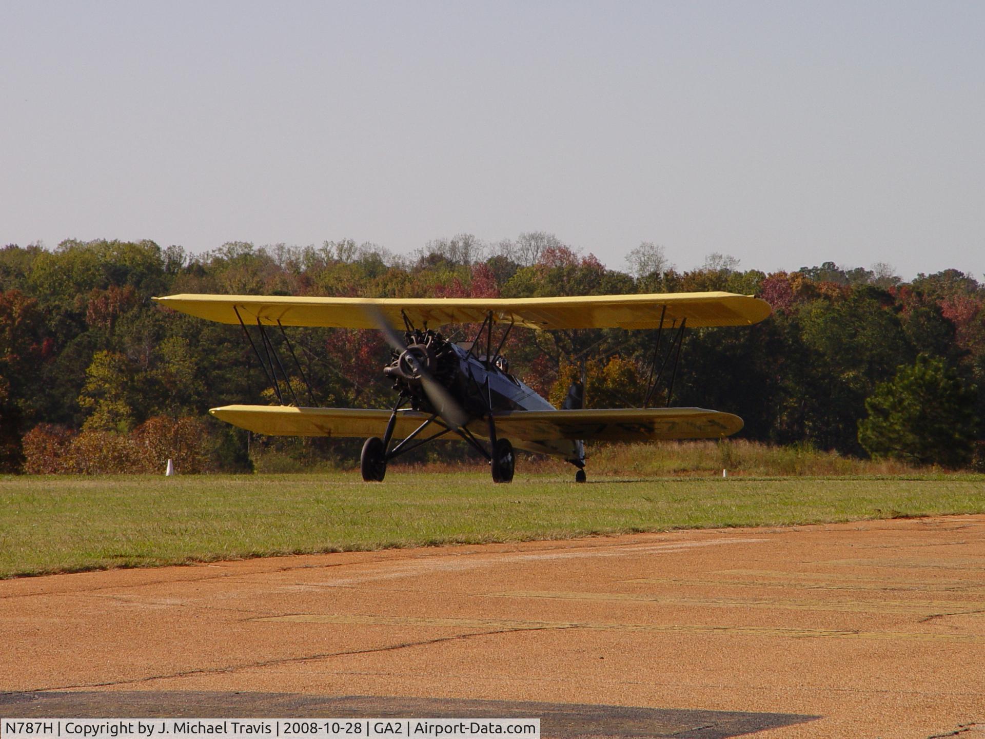 N787H, 1930 Stearman 6L Cloudboy C/N 6002, Stearman at Peachstate.