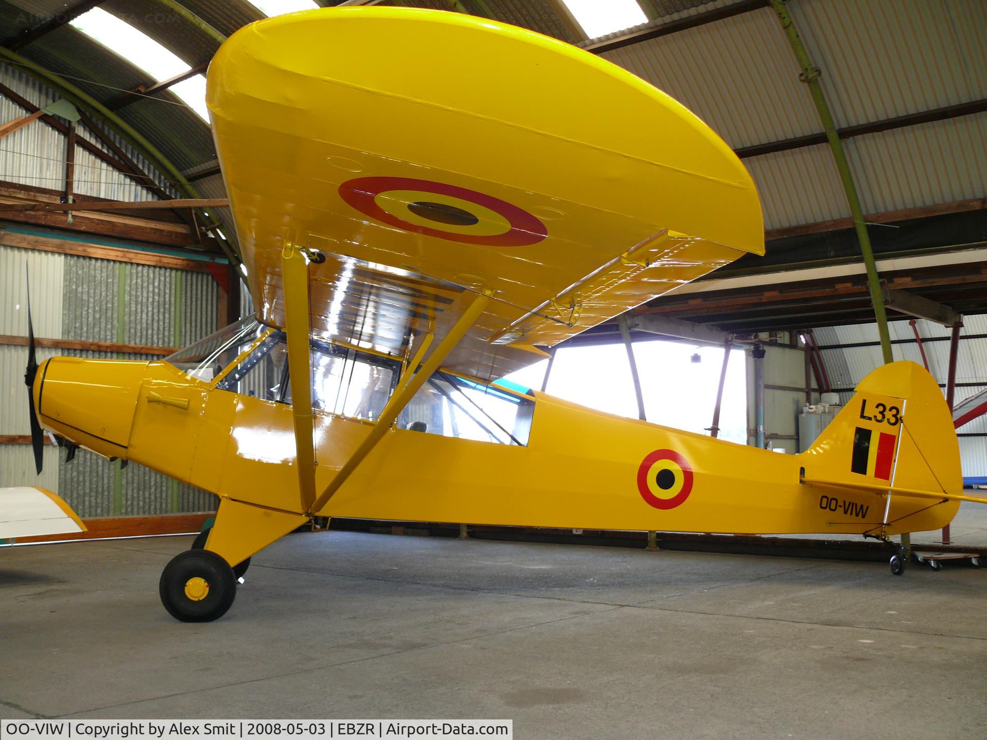 OO-VIW, Piper L-18C Super Cub (PA-18-95) C/N 18-1544, Piper L-18C Super Cub OO-VIW painted as Belgian Air Force L-33