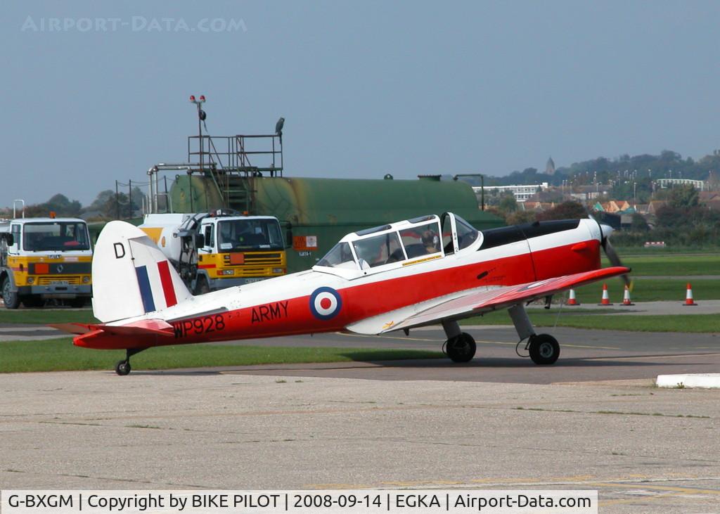 G-BXGM, 1952 De Havilland DHC-1 Chipmunk T.10 C/N C1/0806, EX ARMY AIR CORPS