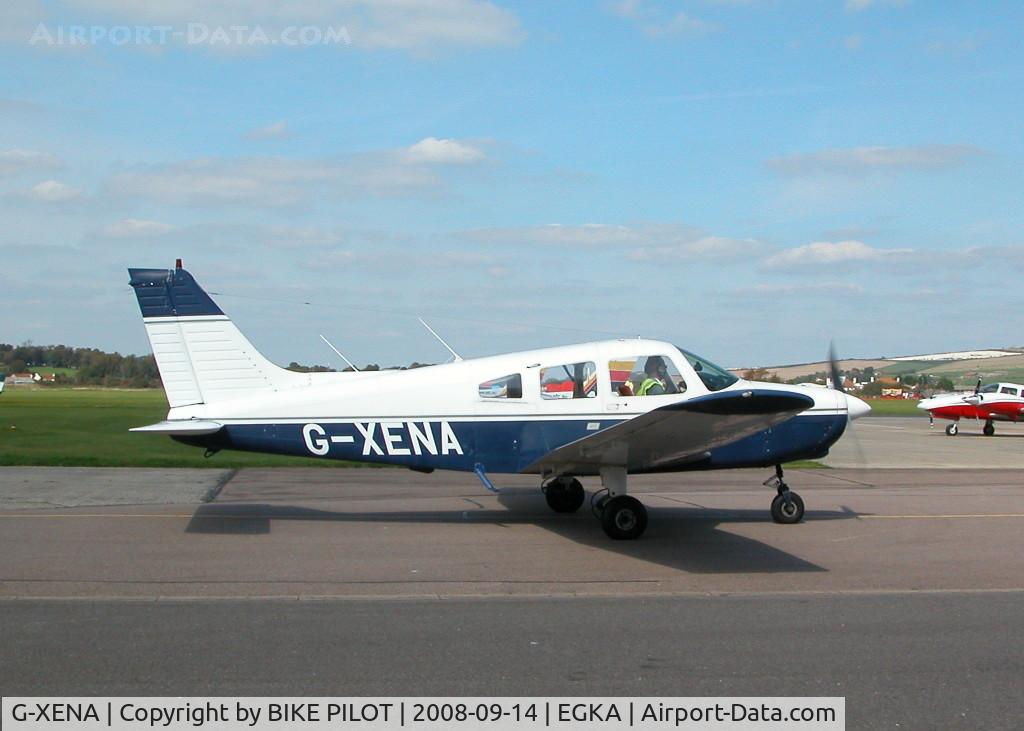 G-XENA, 1977 Piper PA-28-161 Cherokee Warrior II C/N 28-7716158, SHOREHAM